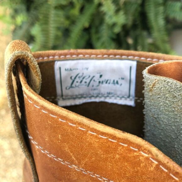 Vintage ladies 8 eye Maine Hunting L L Bean Duck Boots sz 8 - Picture 2 of 7